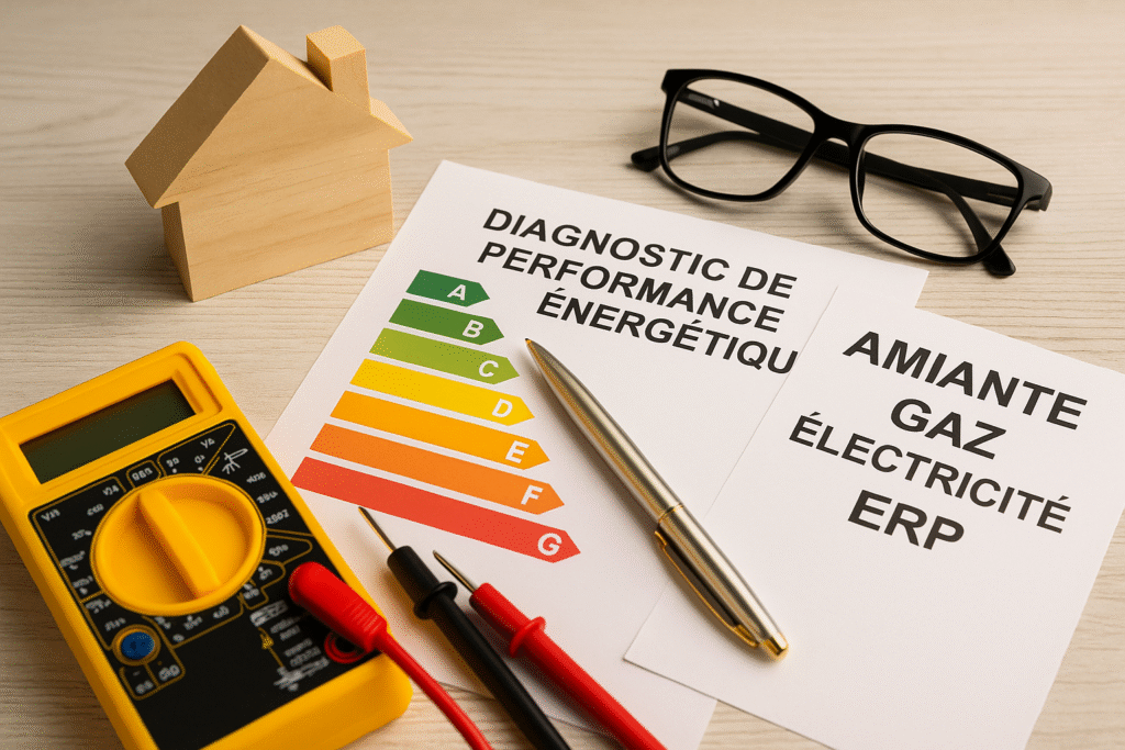 Diagnostic immobilier Le Beausset – matériel et contrôles techniques (DPE, amiante, gaz, électricité).