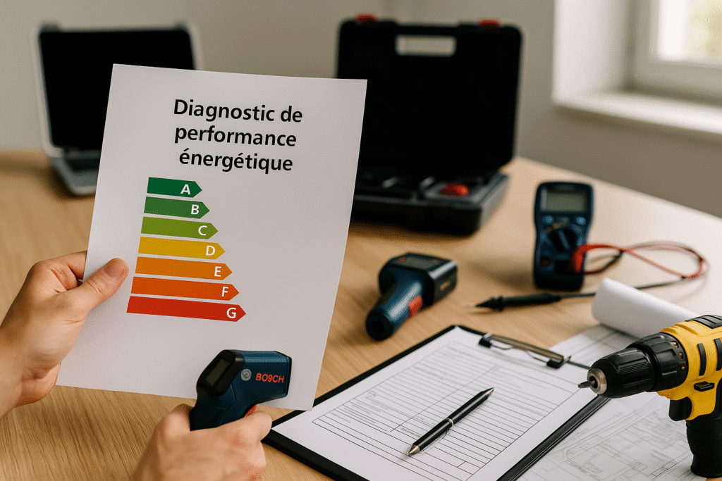 Matériel de diagnostic immobilier utilisé pour réaliser un contrôle technique à Toulon