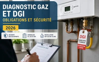 Diagnostic gaz et DGI : obligations et sécurité en 2026