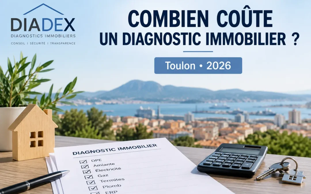 Illustration du prix d’un diagnostic immobilier à Toulon en 2026